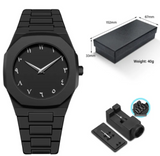 Men's Retro Arabic Digital Quartz Watch