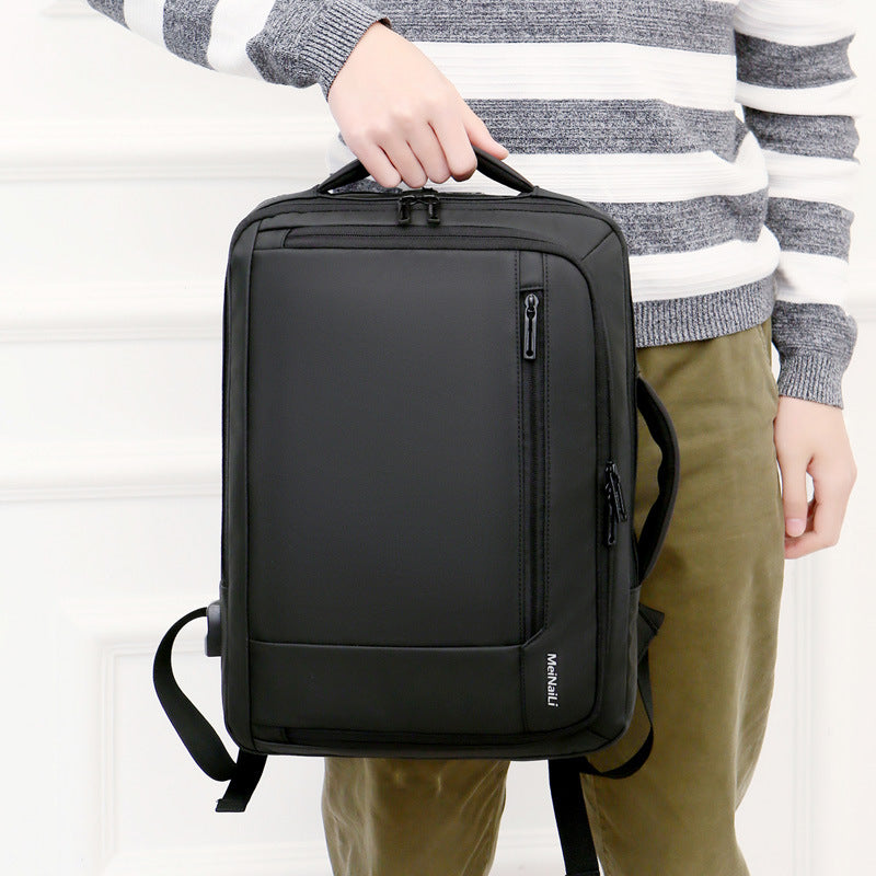 Waterproof Laptop Backpack with USB Charging (Large Capacity)