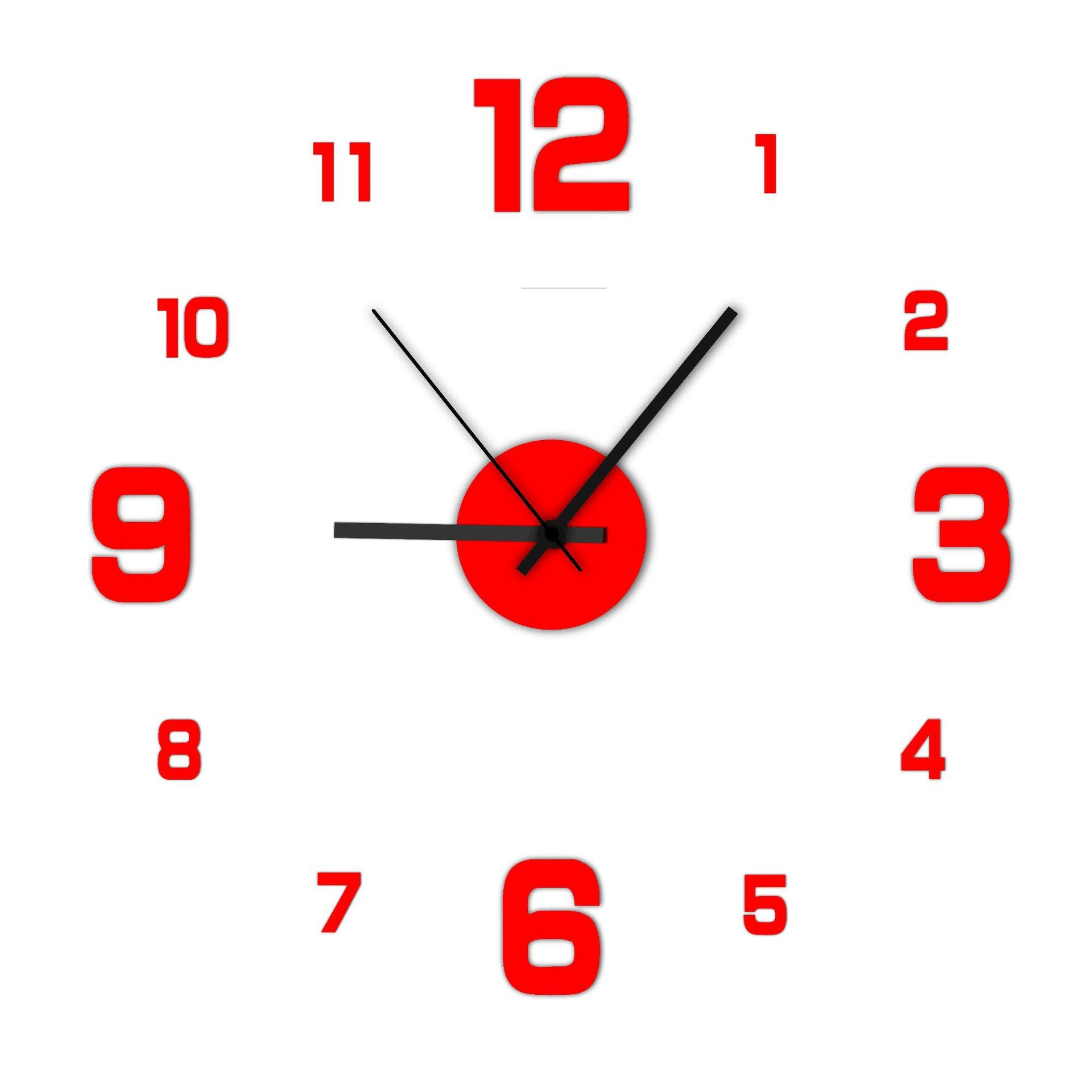 Modern Creative Quartz Wall Clock for Living Room