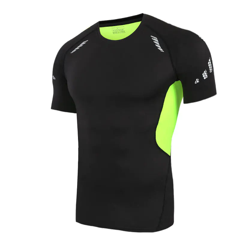 Men's Tight-Fitting Long Sleeve Sports Training Shirt