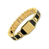 Men's High-End Carbon Fiber Titanium Steel Bracelet