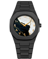 Men's Retro Arabic Digital Quartz Watch