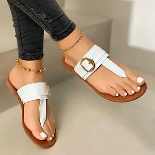 2020 Women's Summer Flat Thong Sandals - Stylish Comfort