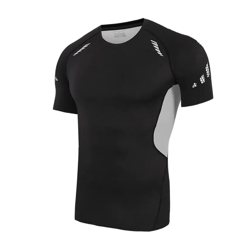 Men's Tight-Fitting Long Sleeve Sports Training Shirt