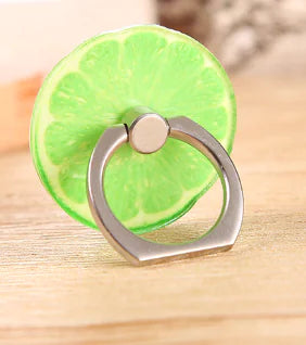 Fruit Ring Holder, Creative Phone Stand, 360° Rotation