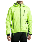 Men's Fleece Cycling Jacket for Autumn and Winter