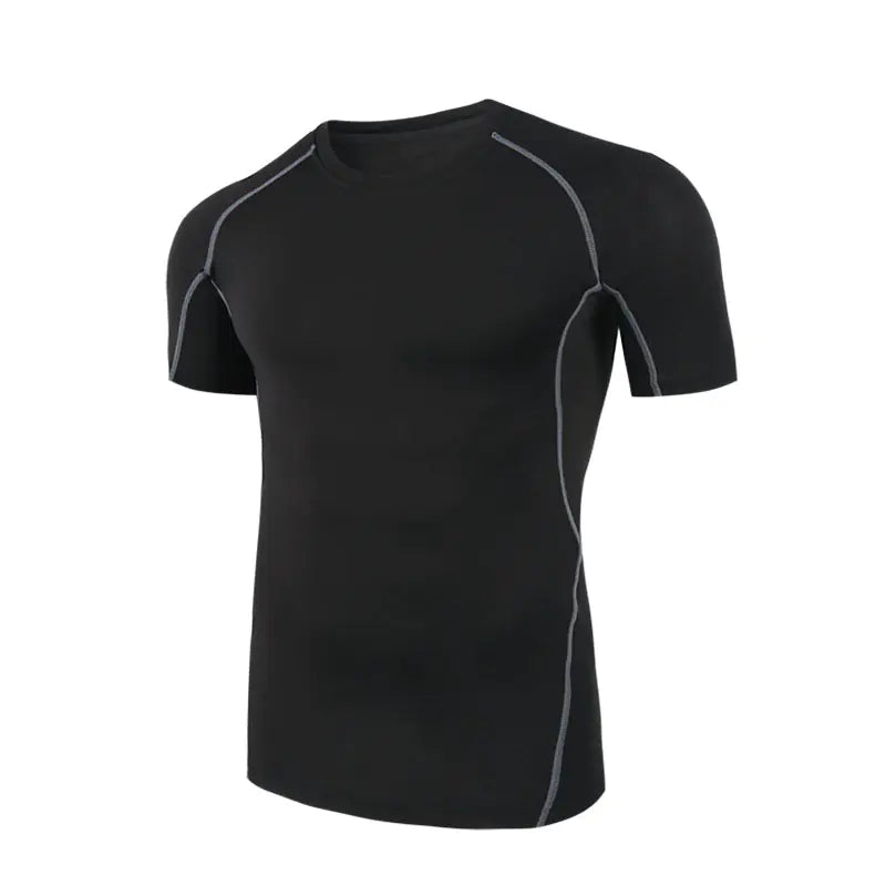 Men's Tight-Fitting Long Sleeve Sports Training Shirt