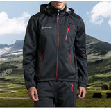 Men's Fleece Cycling Jacket for Autumn and Winter