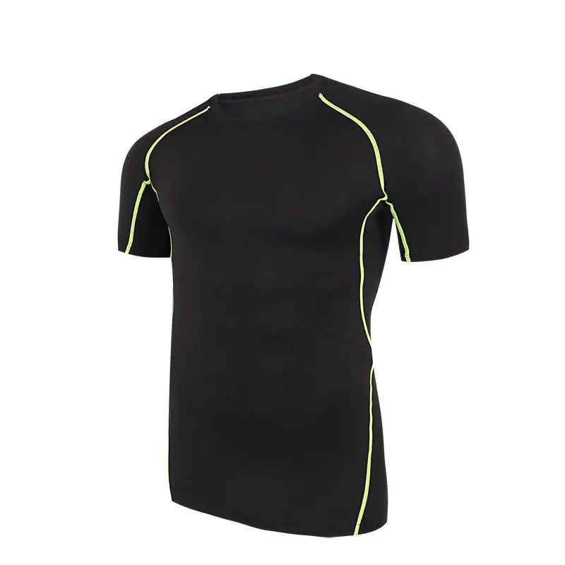 Men's Tight-Fitting Long Sleeve Sports Training Shirt