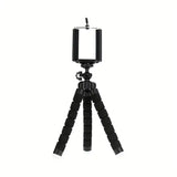 Portable Flexible Octopus Tripod with Phone Clip Mount
