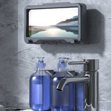 Waterproof Shower Phone Holder with Anti-Fog Touch Screen