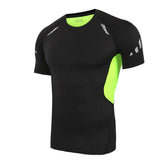Men's Tight-Fitting Long Sleeve Sports Training Shirt