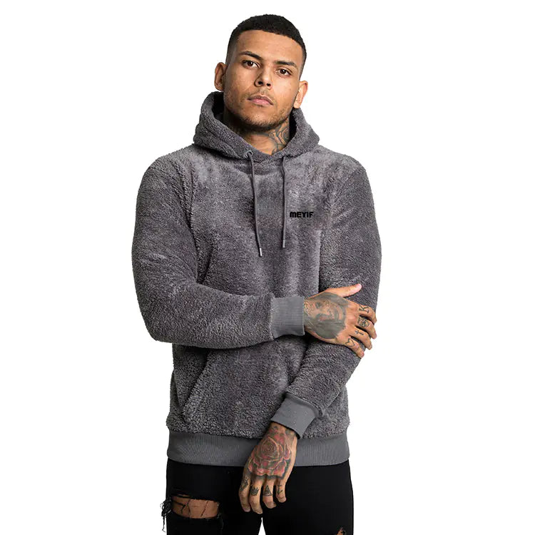 Men's Thick Hooded Sweatshirt for Fall/Winter 2019