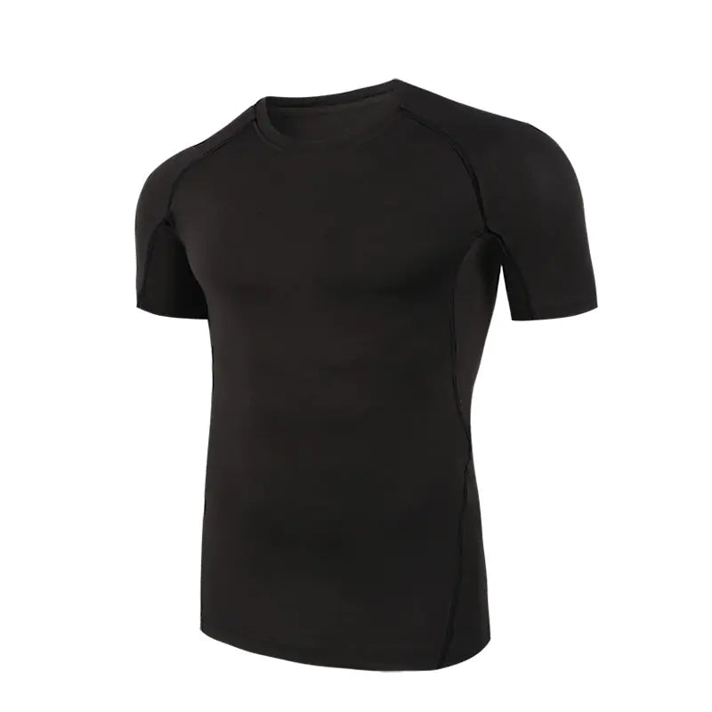 Men's Tight-Fitting Long Sleeve Sports Training Shirt