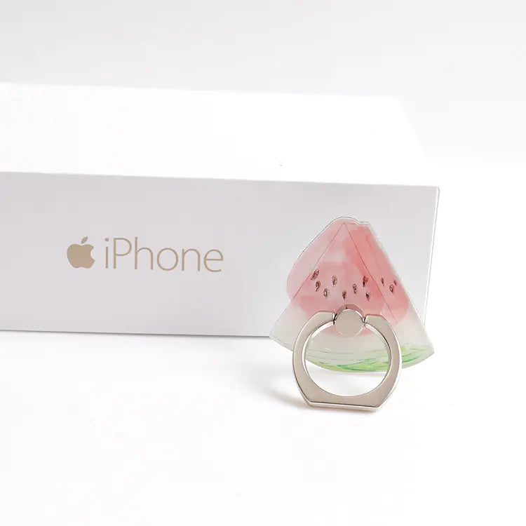 Fruit Ring Holder, Creative Phone Stand, 360° Rotation