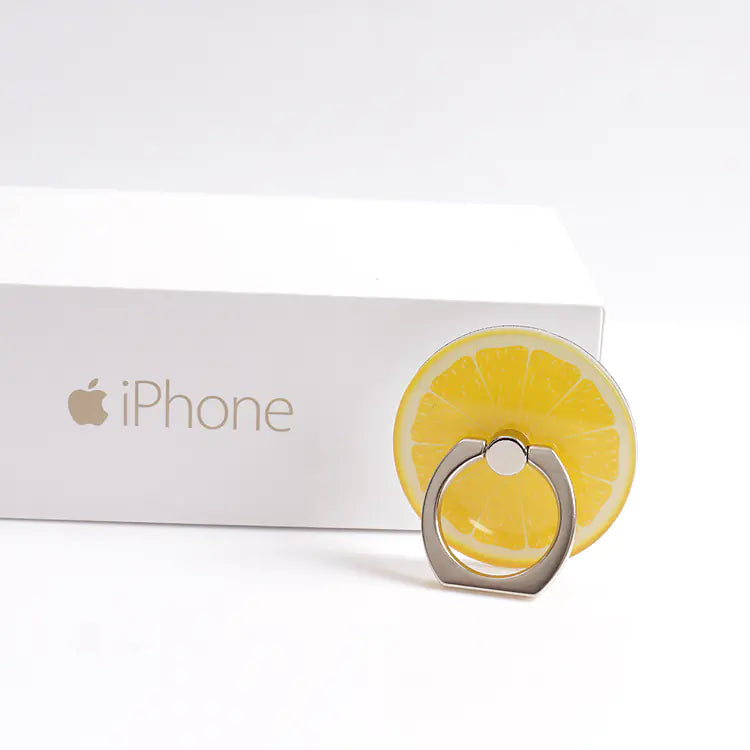 Fruit Ring Holder, Creative Phone Stand, 360° Rotation