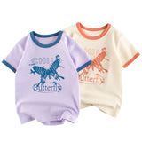 Children's Casual Cotton Short-Sleeved T-Shirt (1-9T)