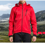 Men's Fleece Cycling Jacket for Autumn and Winter