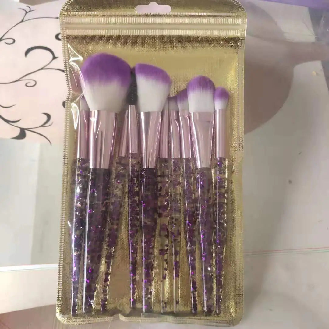 10-Piece Makeup Brush Set for Beauty and Blending