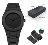 Men's Retro Arabic Digital Quartz Watch