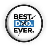 Best Dad Ever Wall Clock — Father's Day Gift Decorative Clock