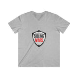 V-Neck Tee — Survivor of the Sibling Wars Shield Design