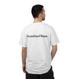 Customizable T-Shirt — "Personalize it your way" Front & Back Name Tee