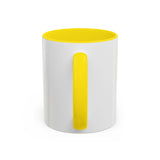 Accent Coffee Mug — Customizable "Print It Your Way" Black-Accent Ceramic Mug (11/15oz)