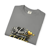 My Heart Belongs To Her T-Shirt — Romantic Couples Tee
