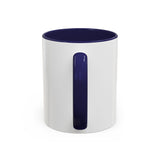 Accent Coffee Mug — Customizable "Print It Your Way" Black-Accent Ceramic Mug (11/15oz)