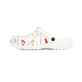 Women's Cute Patterned EVA Clogs — Hearts, Crowns & 'I Love Me' Design