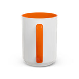 Accent Coffee Mug — Customizable "Print It Your Way" Black-Accent Ceramic Mug (11/15oz)