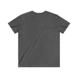 Premium V-Neck Tee — "Premium" Text Graphic