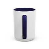 Accent Coffee Mug — Customizable "Print It Your Way" Black-Accent Ceramic Mug (11/15oz)