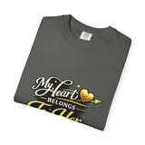 My Heart Belongs To Her T-Shirt — Romantic Couples Tee