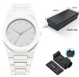 Men's Retro Arabic Digital Quartz Watch
