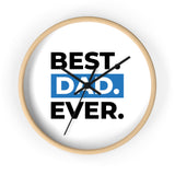 Best Dad Ever Wall Clock — Father's Day Gift Decorative Clock