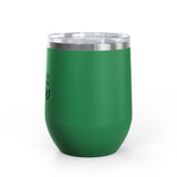 Personalized 12oz Wine Tumbler — "Martin's 50th Birthday Crew" Stainless Steel Party Cup