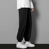 Men's Casual Loose Ice Silk 3/4 Pants for Spring/Summer