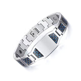 Men's High-End Carbon Fiber Titanium Steel Bracelet