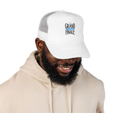 Grand Finale Trucker Hat — Foam Mesh Baseball Cap with 'Grand Finale' Embroidery