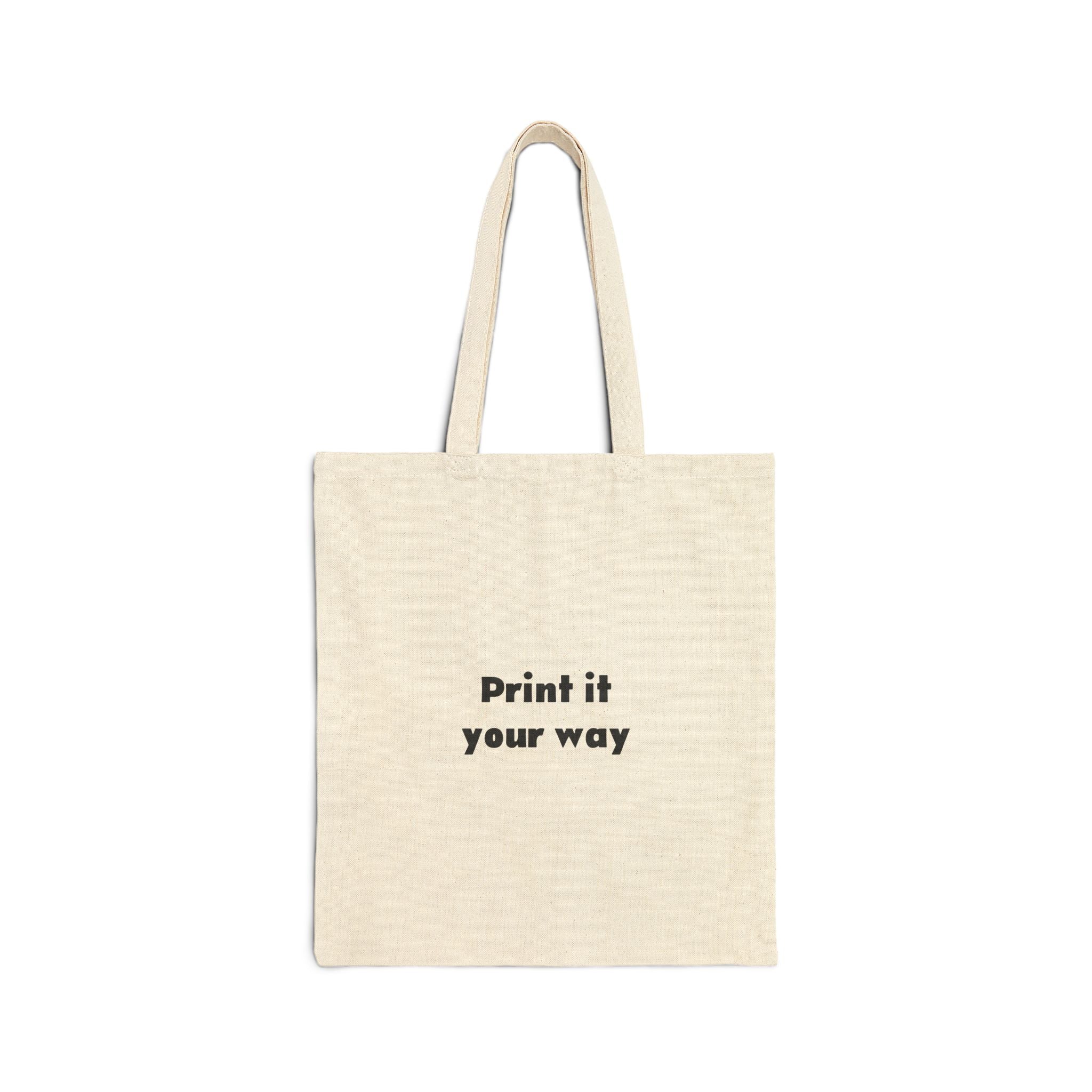 Canvas Tote Bag — "You Won My Heart" Valentine Tic-Tac-Toe Gift Tote