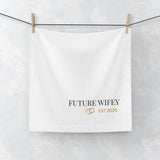 Future Wifey Face Towel – 'EST 2026' Bridal Party Favor
