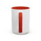 Accent Coffee Mug — Customizable "Print It Your Way" Black-Accent Ceramic Mug (11/15oz)