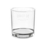 Engraved 50th Birthday Whiskey Glass – “Authentic 50 Years of Not Giving a Damn” 10.5oz