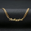 Custom Stainless Steel Name Necklace for Women