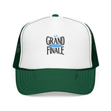Grand Finale Trucker Hat — Foam Mesh Baseball Cap with 'Grand Finale' Embroidery