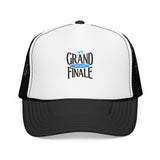 Grand Finale Trucker Hat — Foam Mesh Baseball Cap with 'Grand Finale' Embroidery