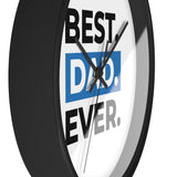 Best Dad Ever Wall Clock — Father's Day Gift Decorative Clock
