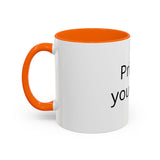 Accent Coffee Mug — Customizable "Print It Your Way" Black-Accent Ceramic Mug (11/15oz)